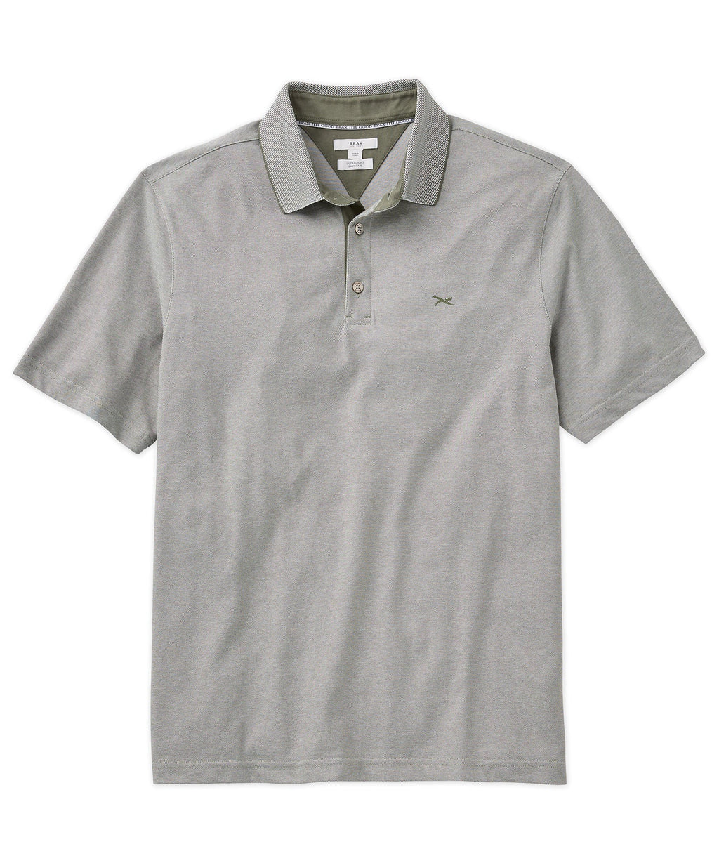 Brax Cotton-Blend Pique Polo Shirt