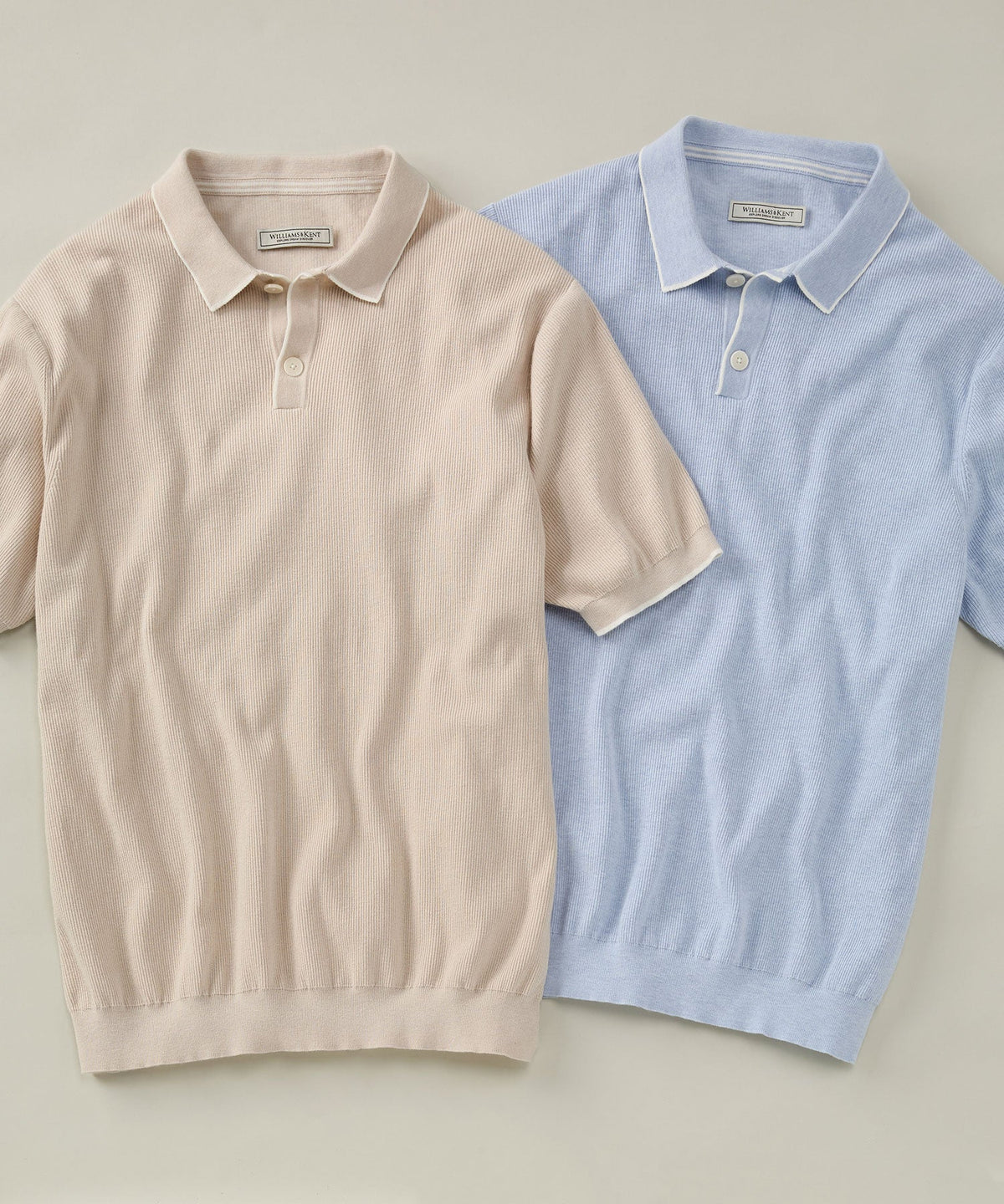 Edge-Tipped Short Sleeve Polo Shirt