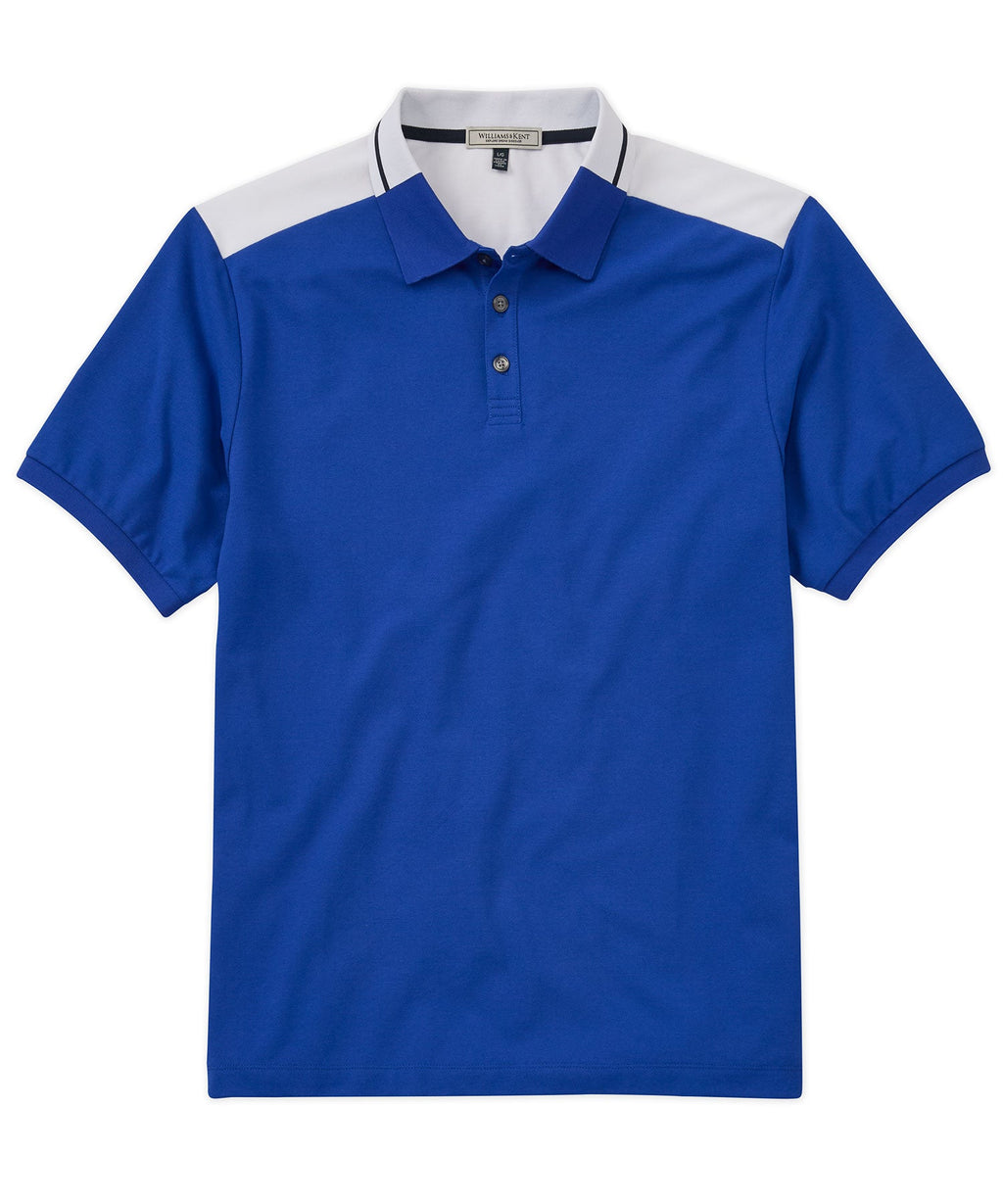 Color Blocked Polo Shirt