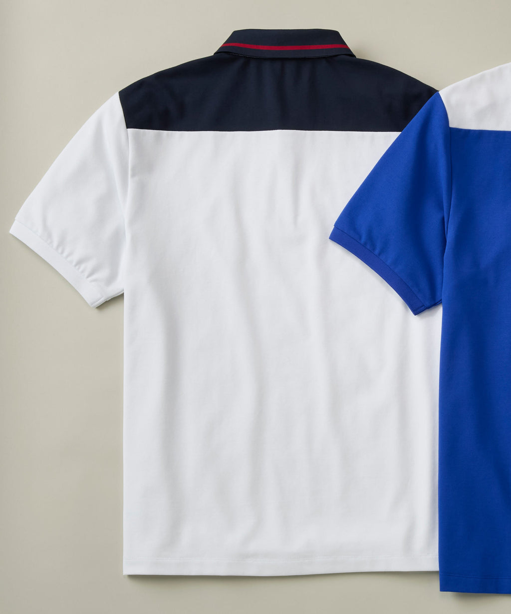 Color Blocked Polo Shirt