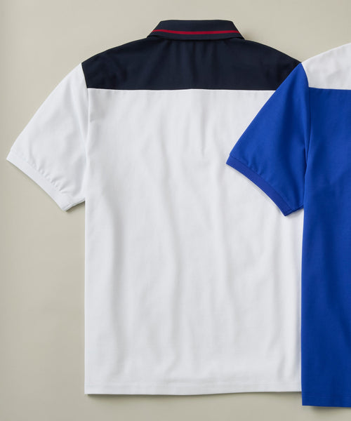 Color Blocked Polo Shirt