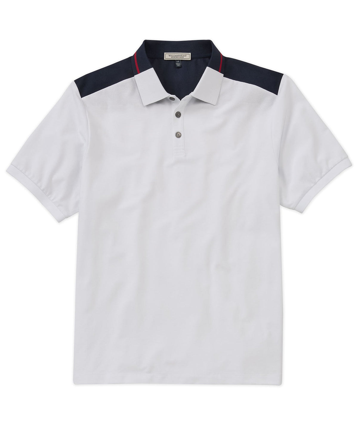 Color Blocked Polo Shirt