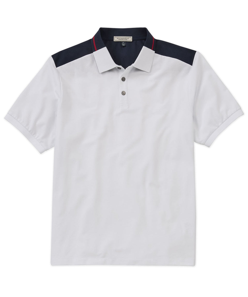 Color Blocked Polo Shirt