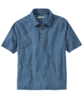 Short Sleeve Seersucker Garment-Dyed Polo