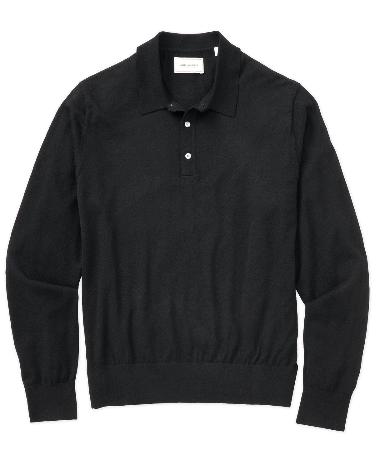 Merino Wool Polo Sweater