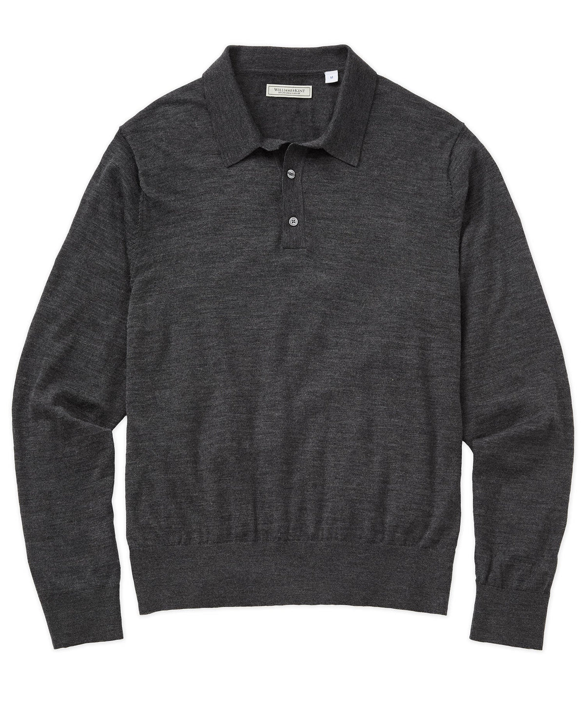 Merino Wool Polo Sweater