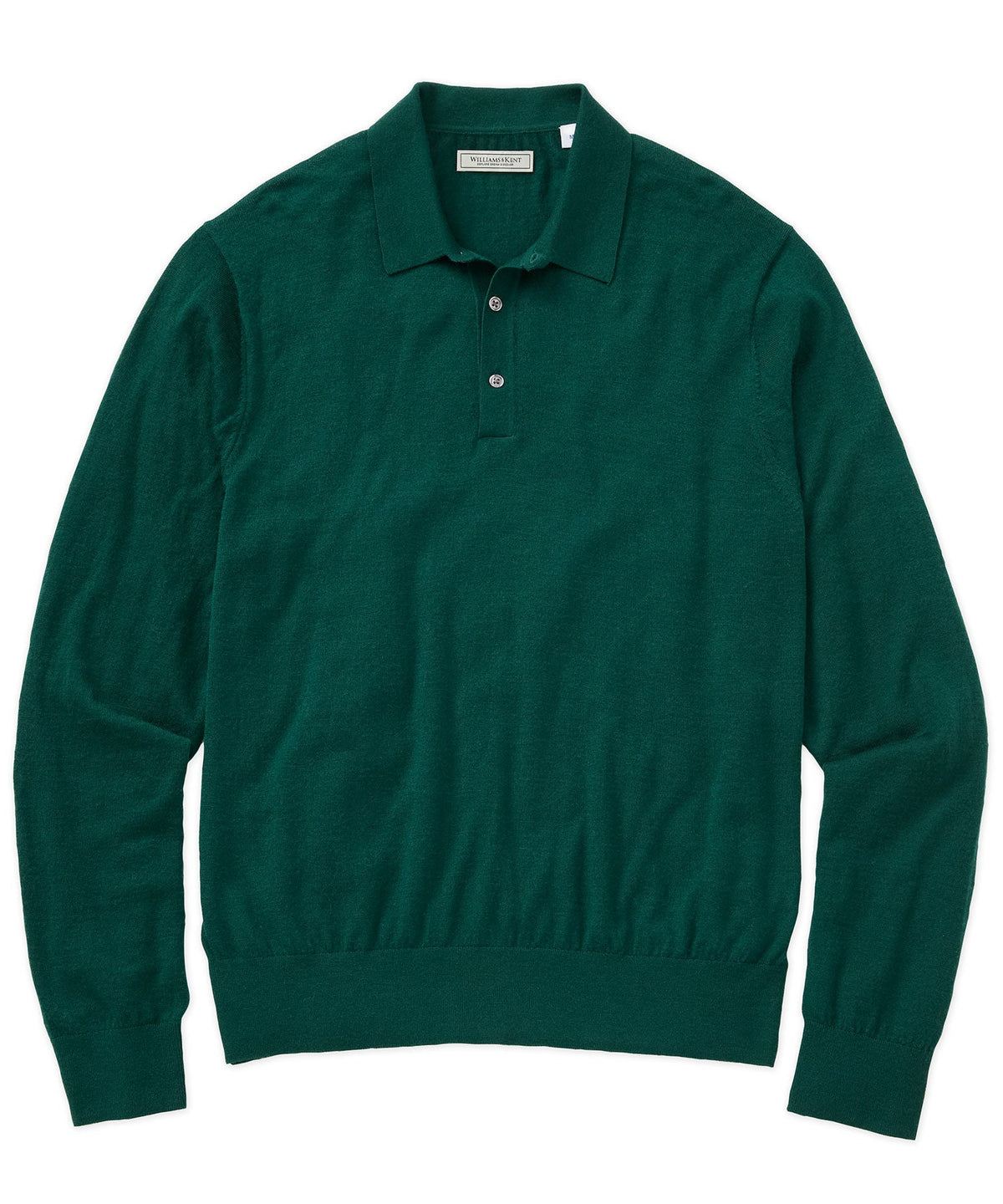 Merino Wool Polo Sweater