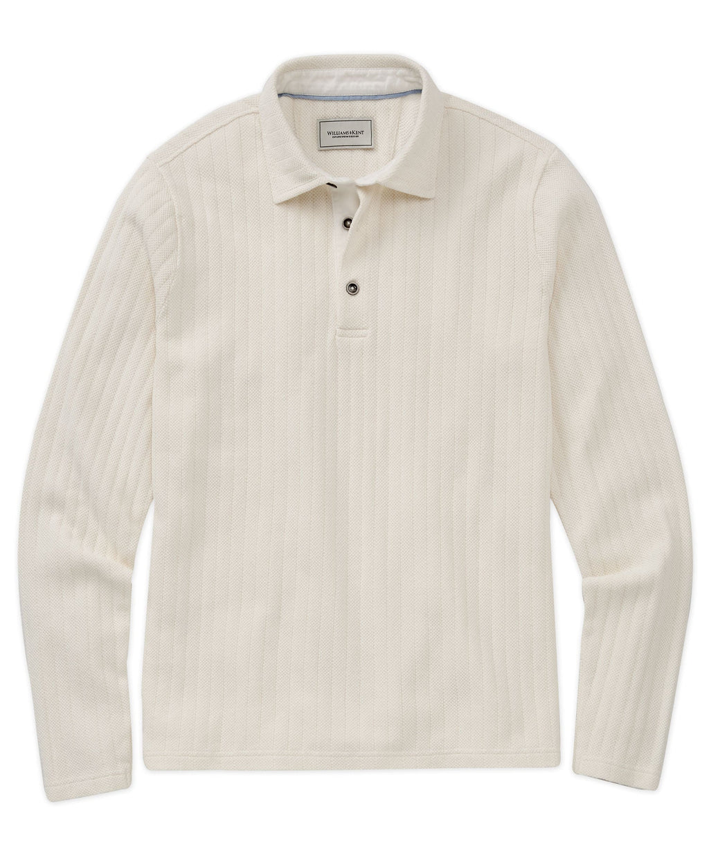 Piqué Long Sleeve Polo Shirt