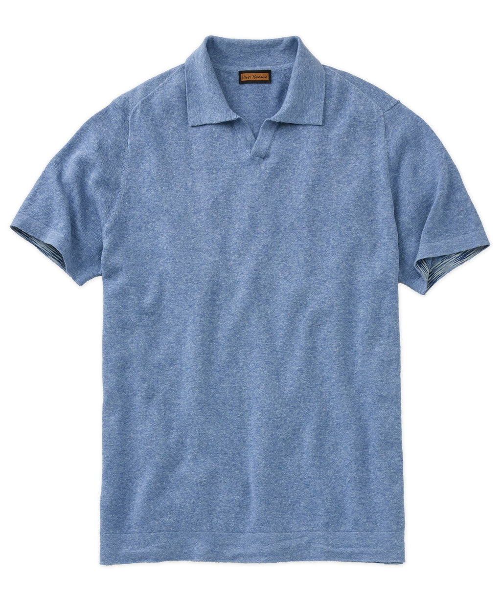 Lenor Romano Johnny Collar Sweater Polo
