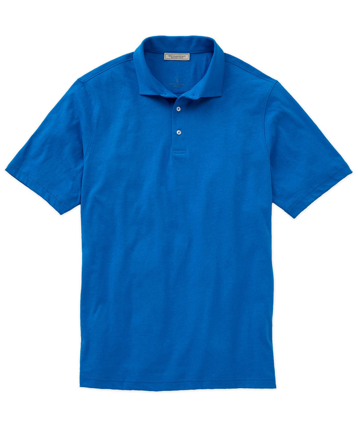 Solid Performance Knit Polo Shirt