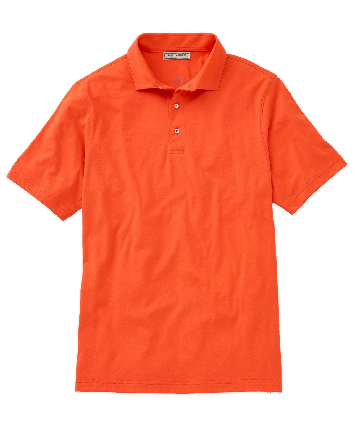 Solid Performance Knit Polo Shirt