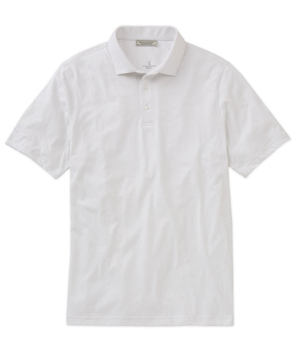 Solid Performance Knit Polo Shirt