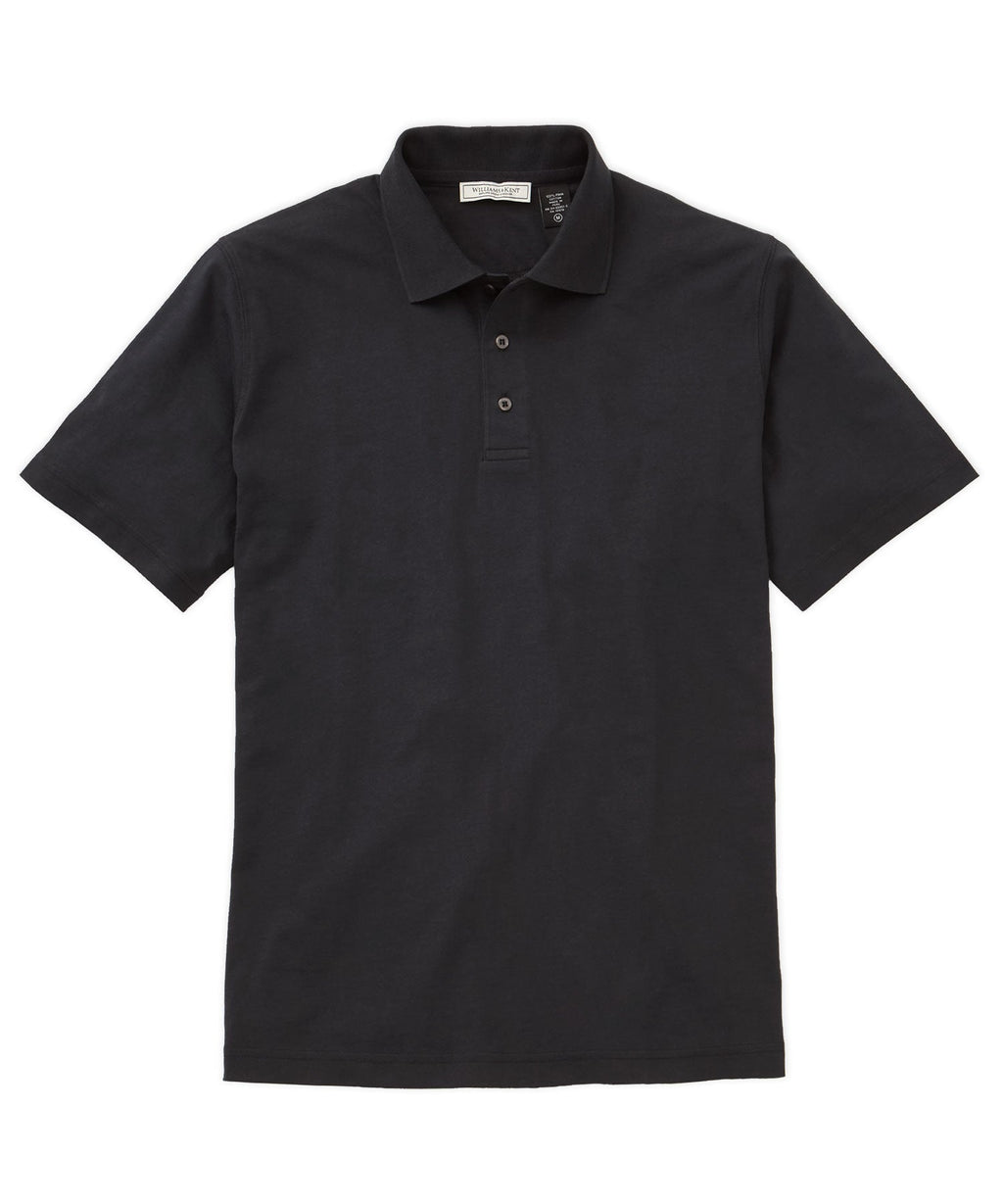 Pima Cotton Short-Sleeve Polo Shirt