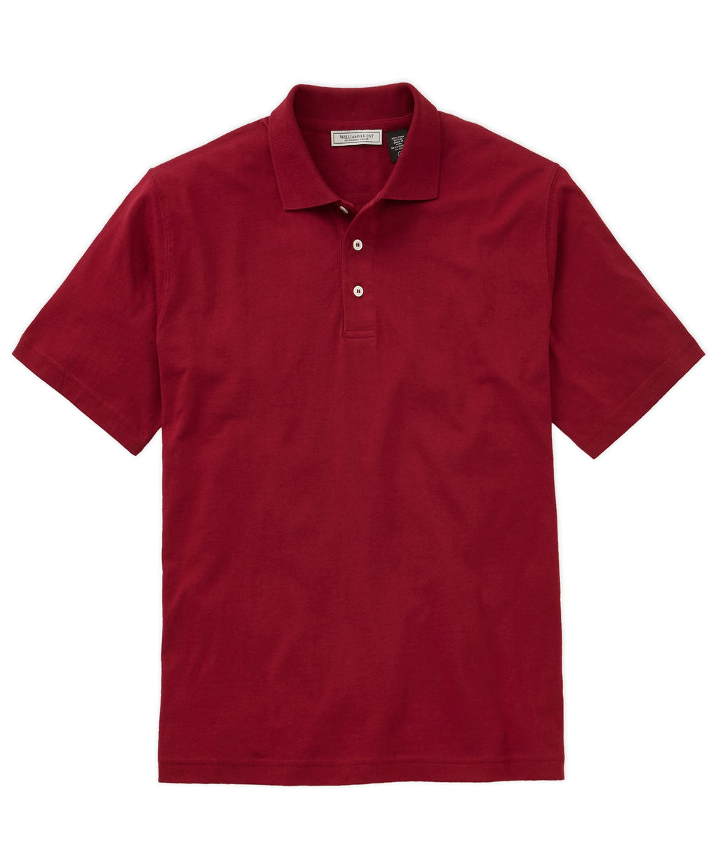 Pima Cotton Short-Sleeve Polo Shirt