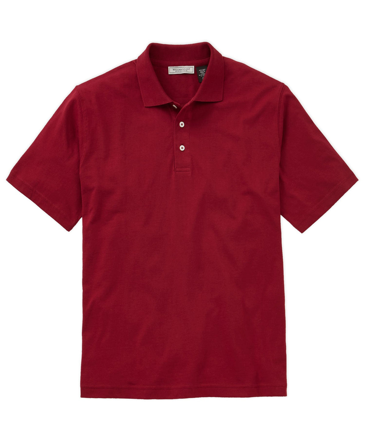 Pima Cotton Short-Sleeve Polo Shirt