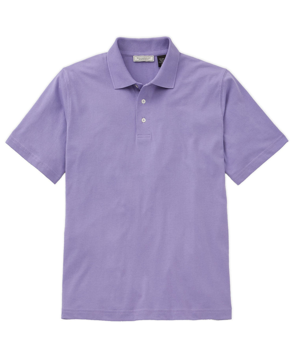 Pima Cotton Short-Sleeve Polo Shirt
