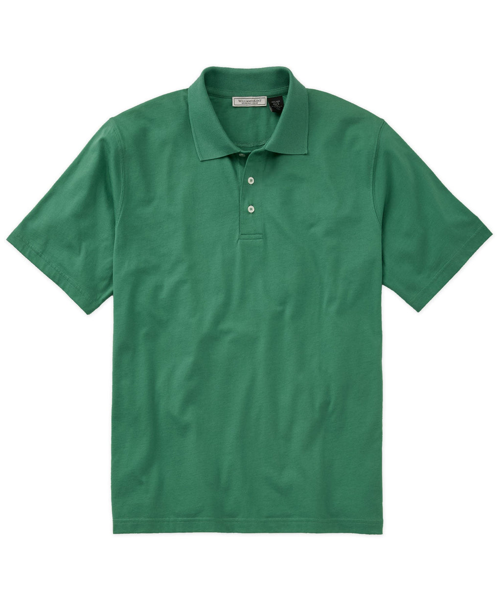 Pima Cotton Short-Sleeve Polo Shirt