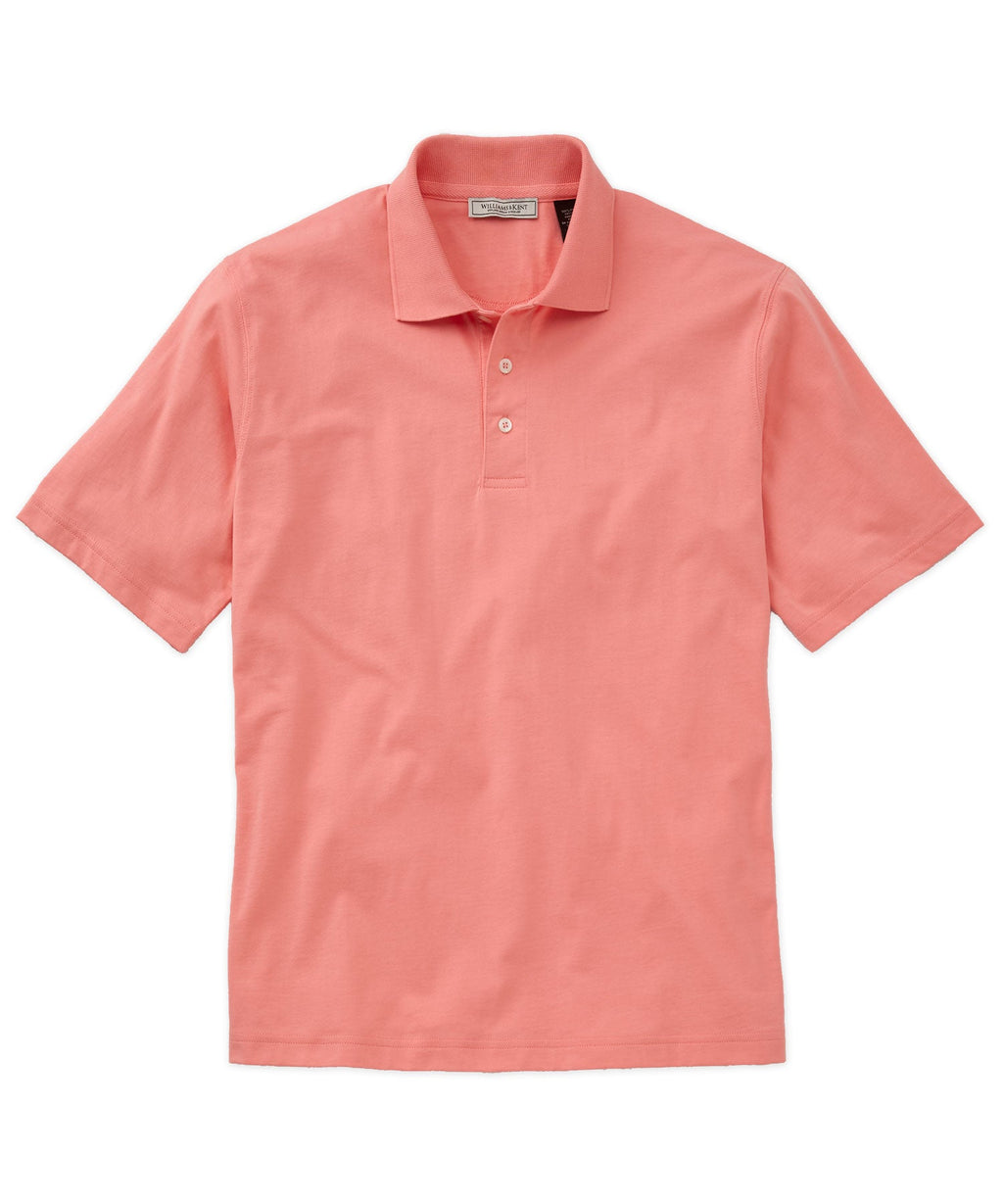 Pima Cotton Short-Sleeve Polo Shirt
