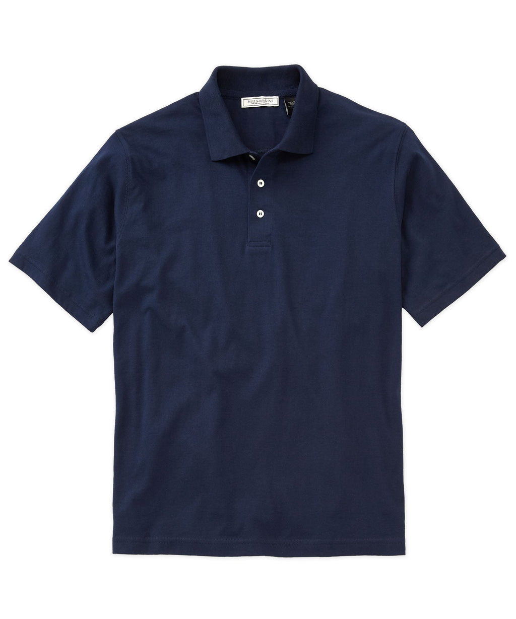 Pima Cotton Short-Sleeve Polo Shirt