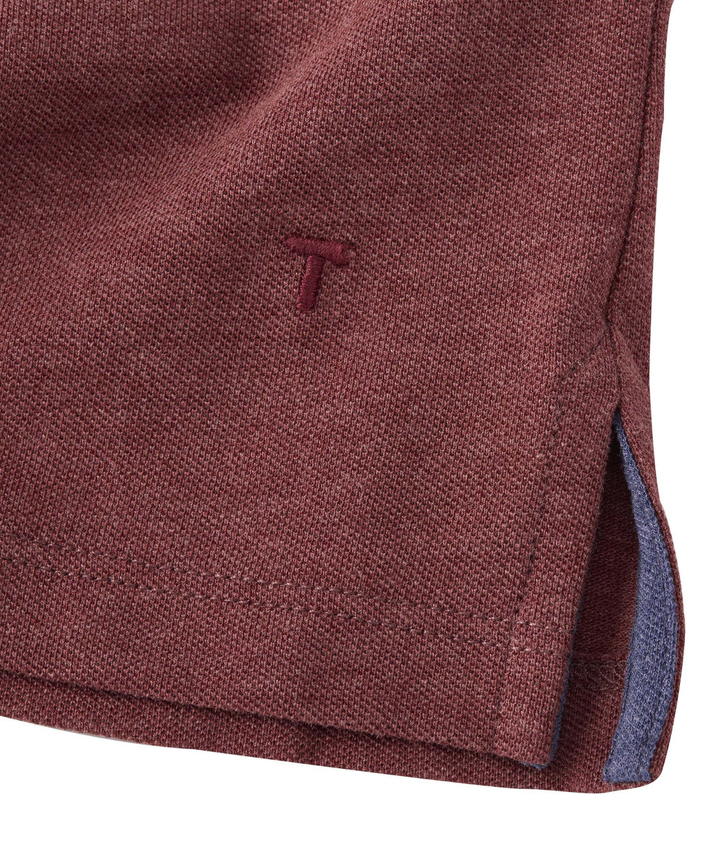 Left Coast Tee Kipa Short Sleeve Pique Polo