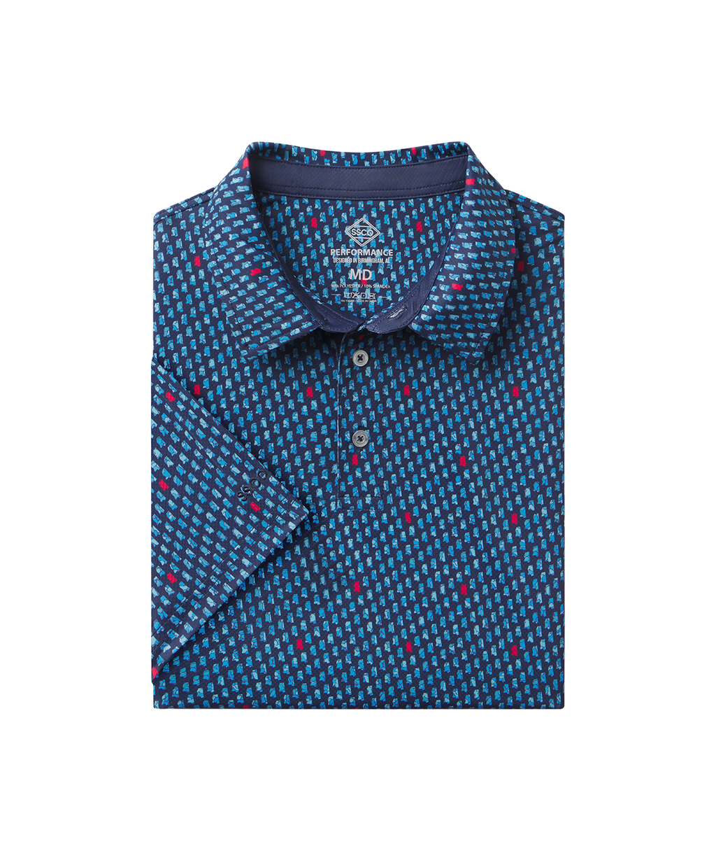 Kickoff Camo MotionTech Polo SS - SIP Camo