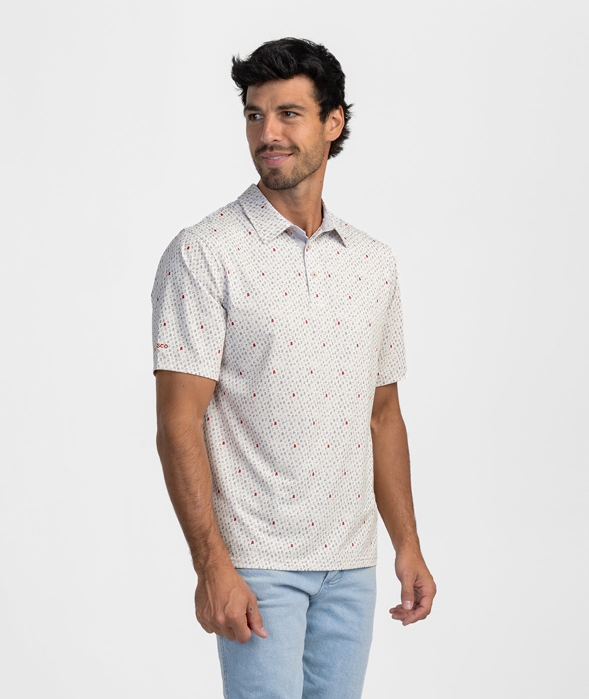 Kickoff Camo MotionTech Polo SS - Sweet Home Camo