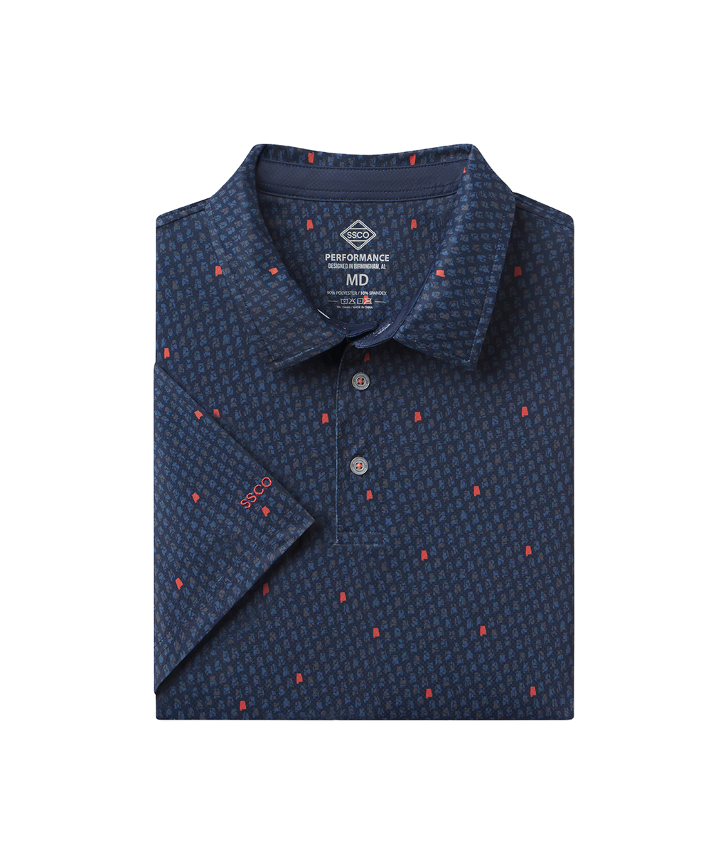 Kickoff Camo MotionTech Polo SS - Plainsman Camo