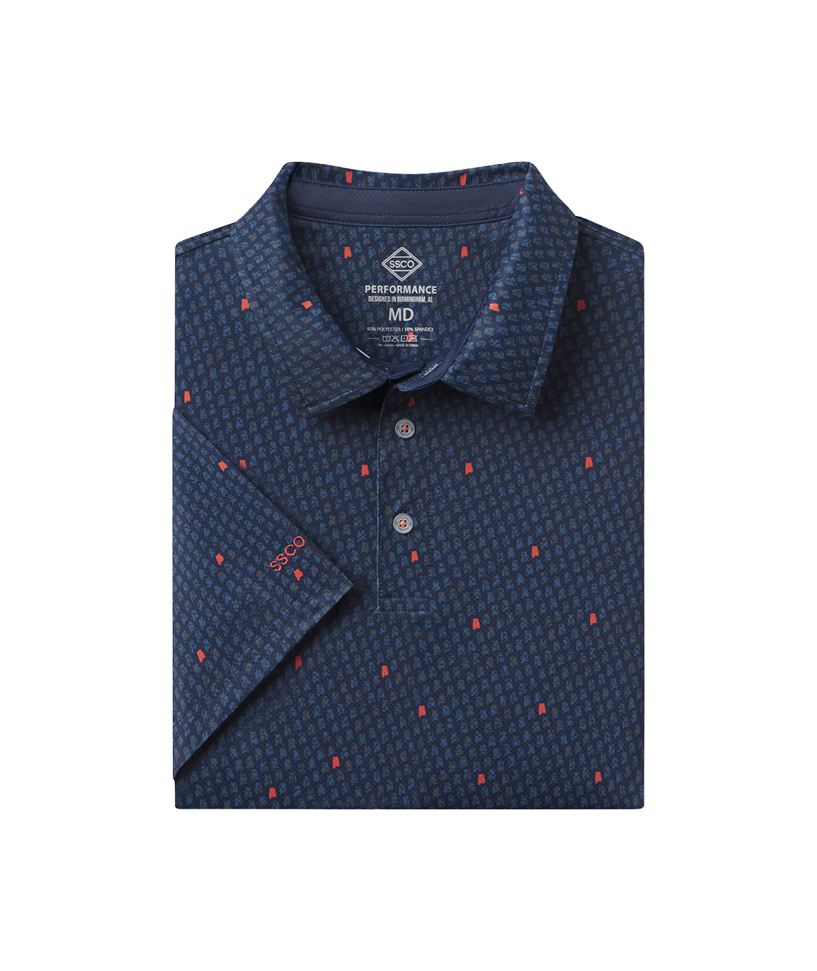 Kickoff Camo MotionTech Polo SS - Plainsman Camo