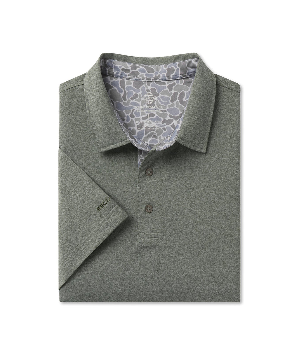 Grayton Heather Polo - Tree Stand