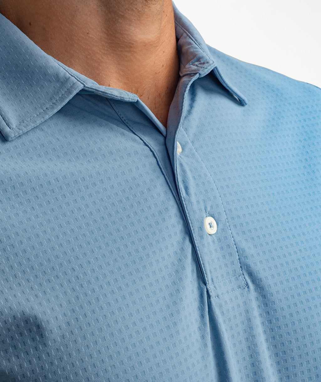 Next Level Performance Polo - Blue Wing
