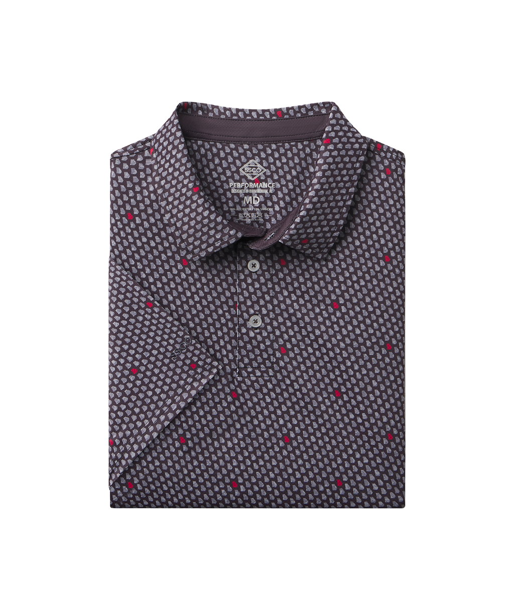 Kickoff Camo MotionTech Polo SS - Dawg Walk Camo