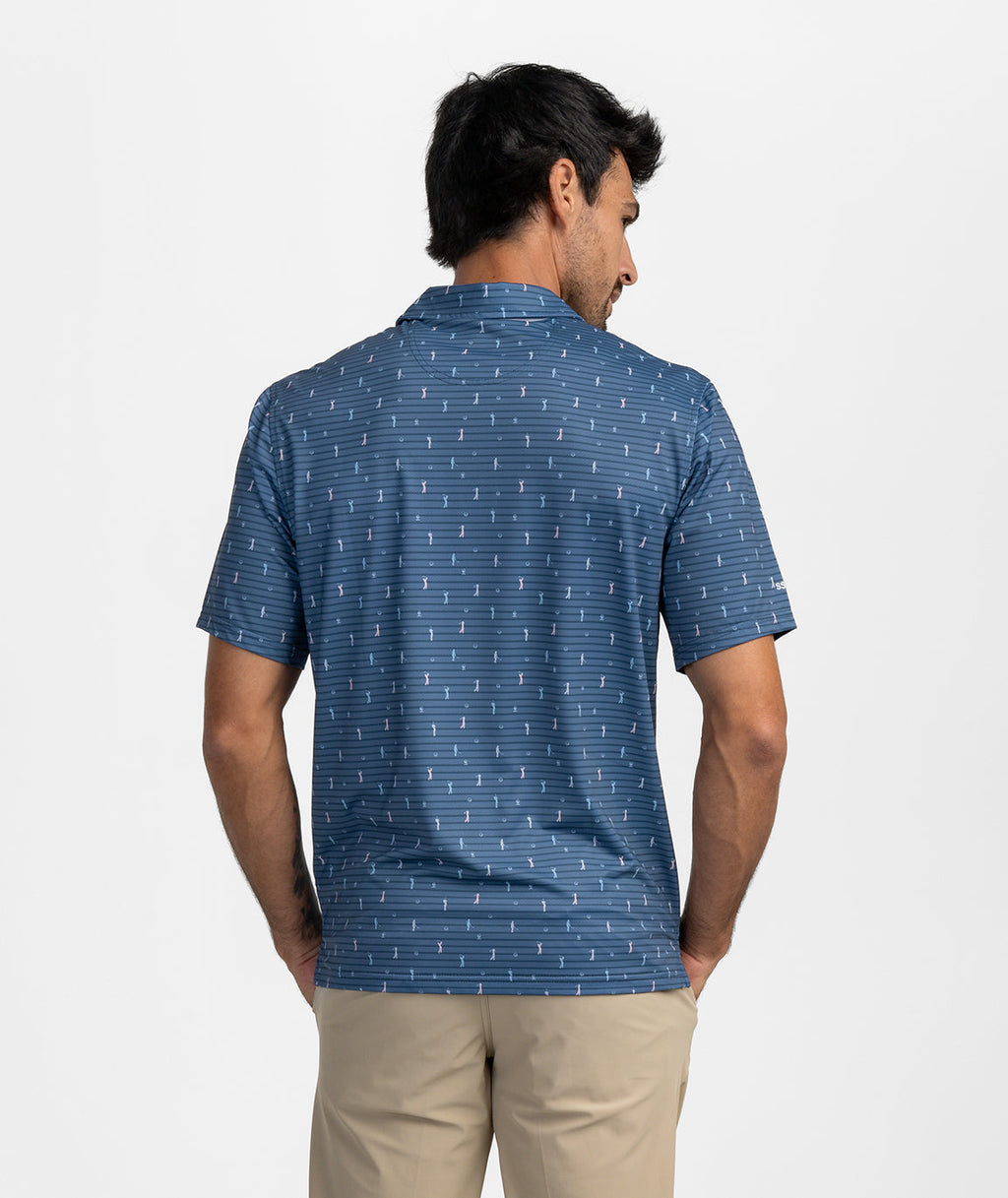 Fore The Best MotionTech Polo SS - Tee Off