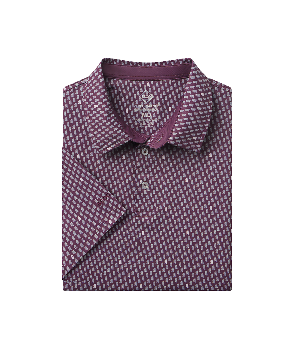 Kickoff Camo MotionTech Polo SS - Bell Yeah Camo