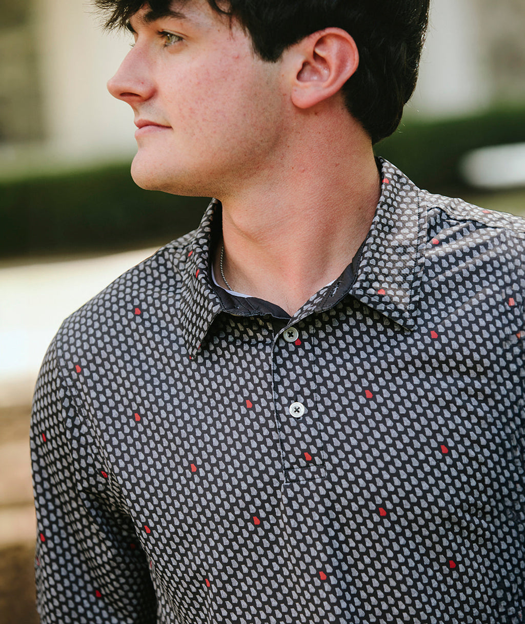 Kickoff Camo MotionTech Polo SS - Dawg Walk Camo