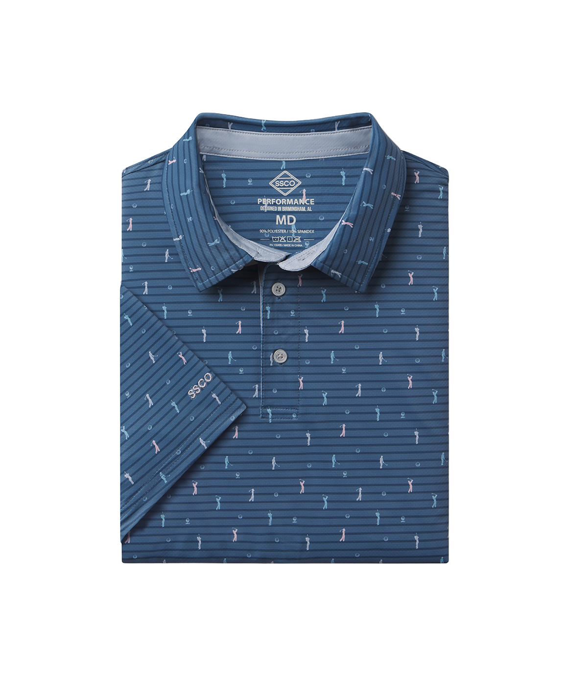 Fore The Best MotionTech Polo SS - Tee Off