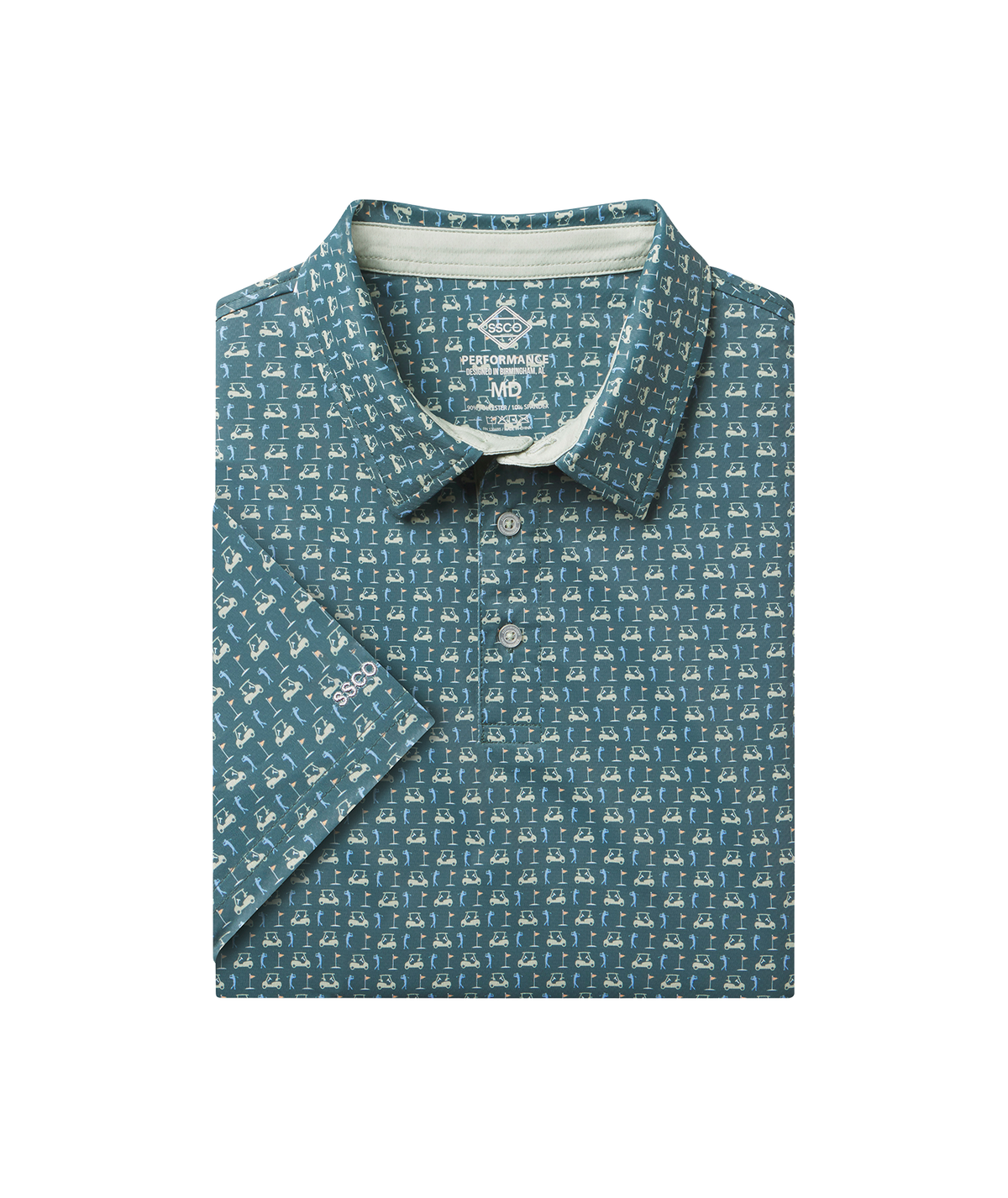 Perfect Round MotionTech Polo SS - Back Nine