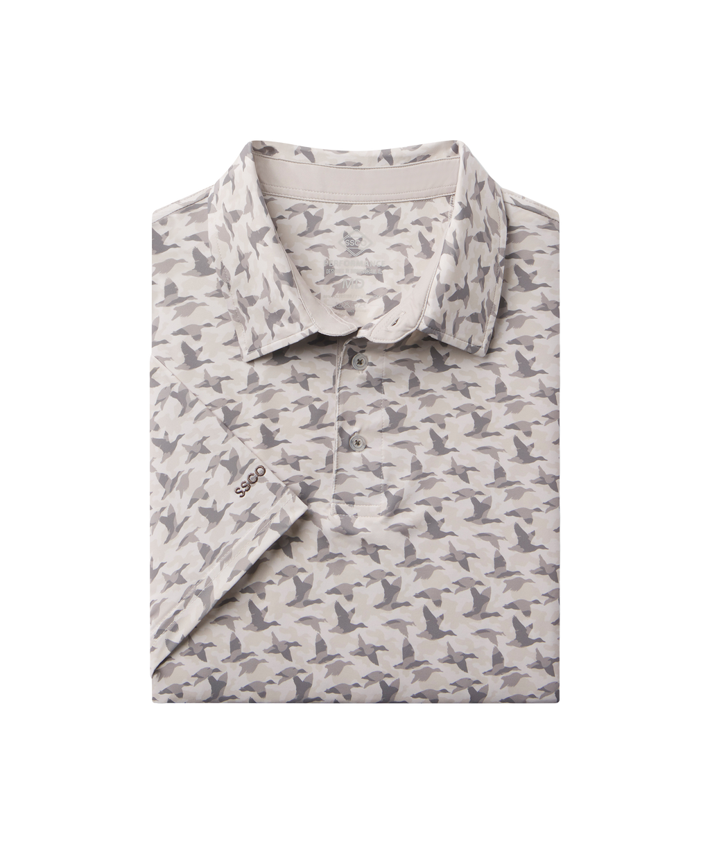 Mallard Mirage Printed Polo - Mirage