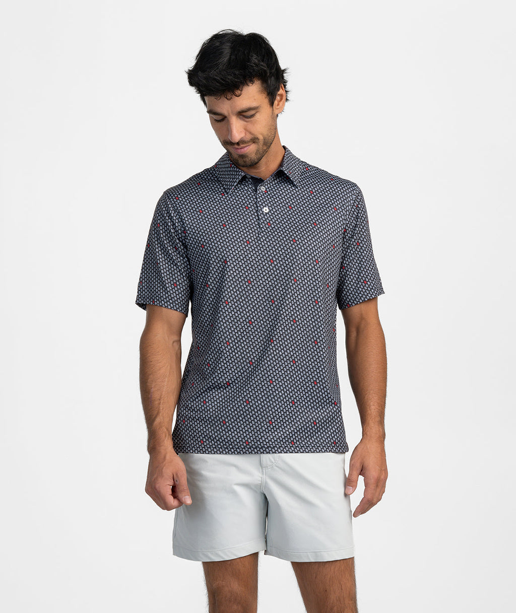 Kickoff Camo MotionTech Polo SS - Dawg Walk Camo