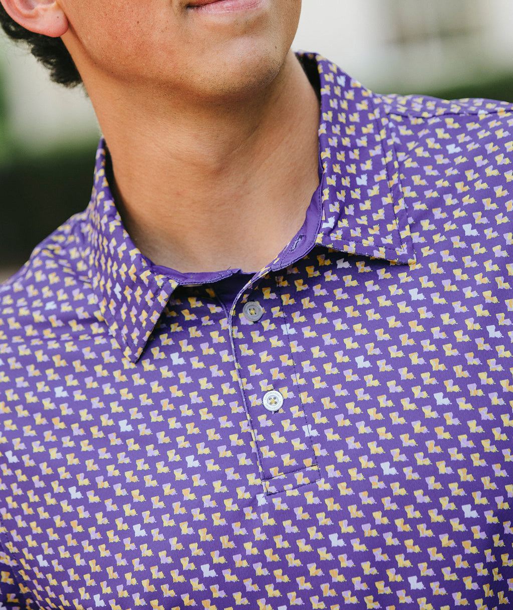 Kickoff Camo MotionTech Polo SS - Bayou Camo