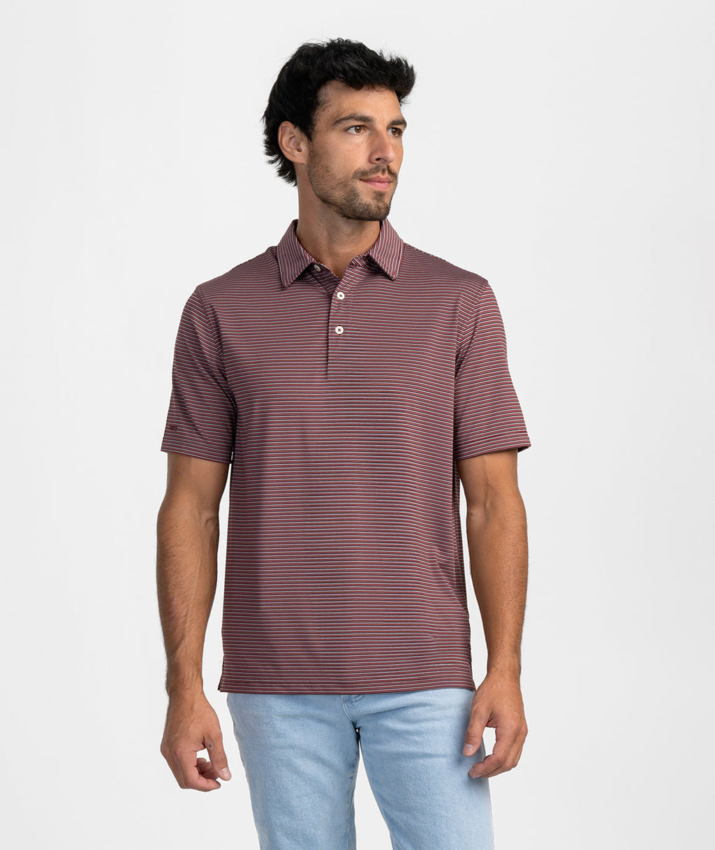 Gameday Performance Polo - Maroon