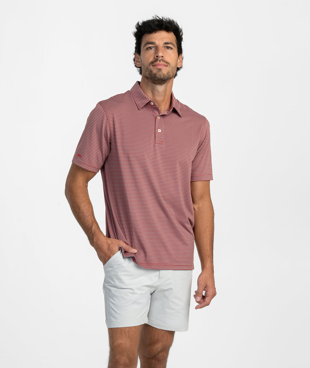 Gameday Performance Polo - Crimson
