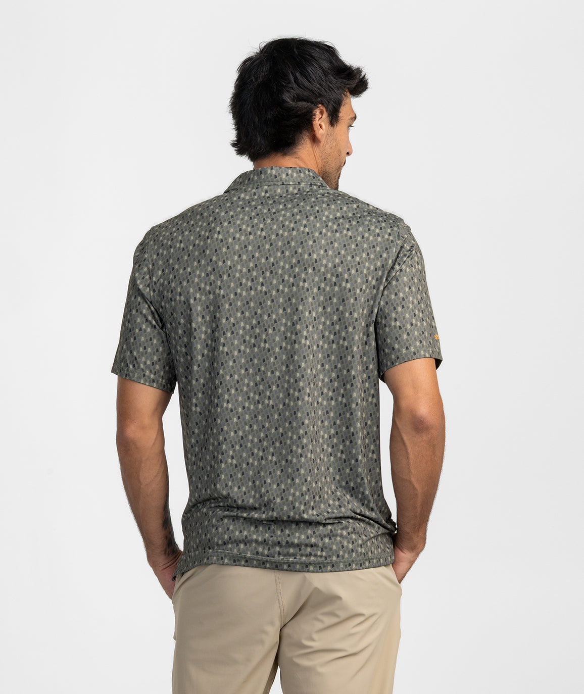 Southern Sportsman Printed Polo - Talladega Pine