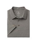 Cahaba Heather Stripe Polo - Sequoia