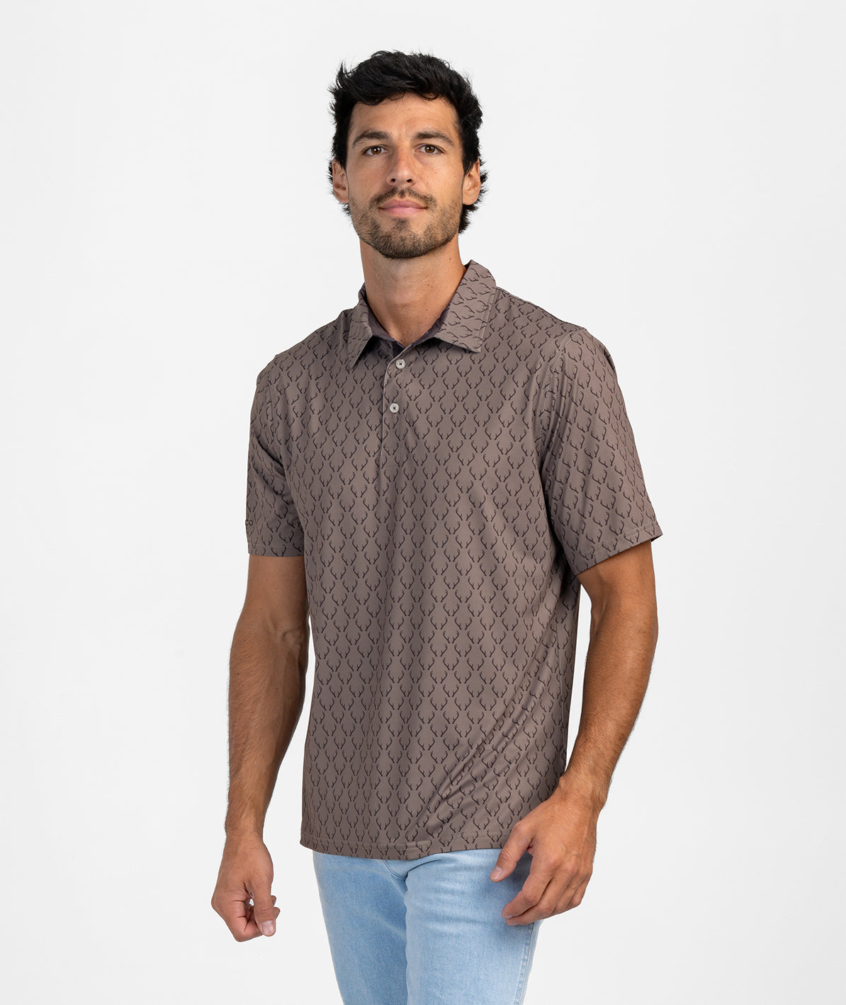 Love of The Hunt Printed Polo - Buckshot