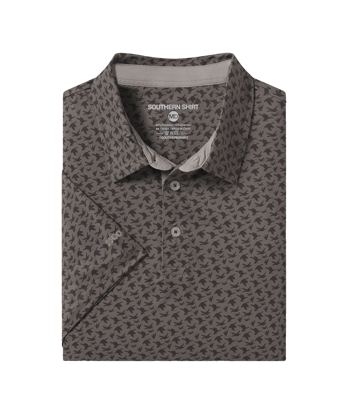 Party Fowl Printed Polo - Rock Ridge