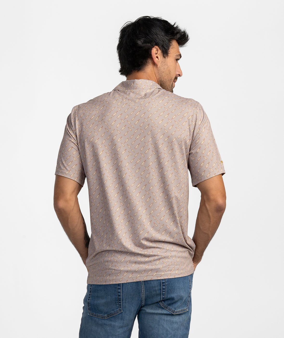 Rye and Repeat Printed Polo - Rye
