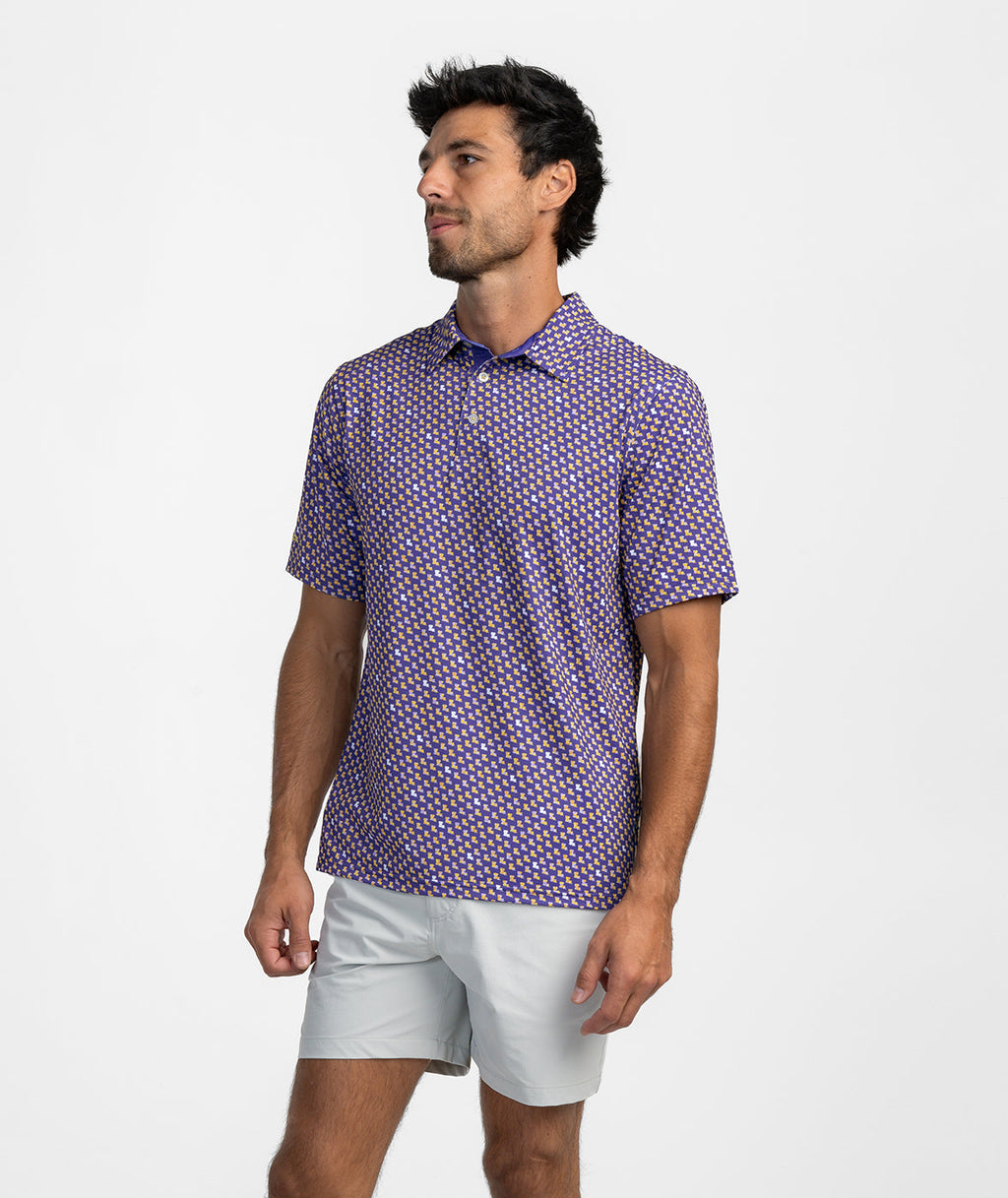 Kickoff Camo MotionTech Polo SS - Bayou Camo