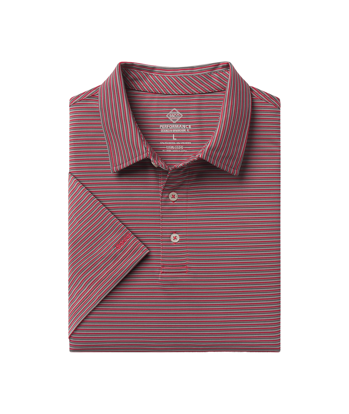 Gameday Performance Polo - Crimson