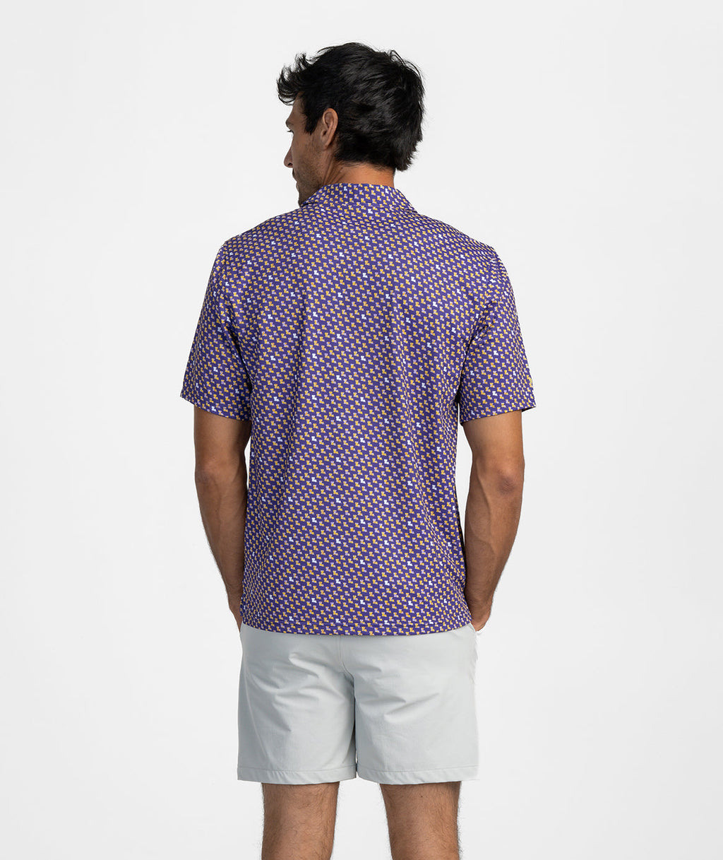 Kickoff Camo MotionTech Polo SS - Bayou Camo