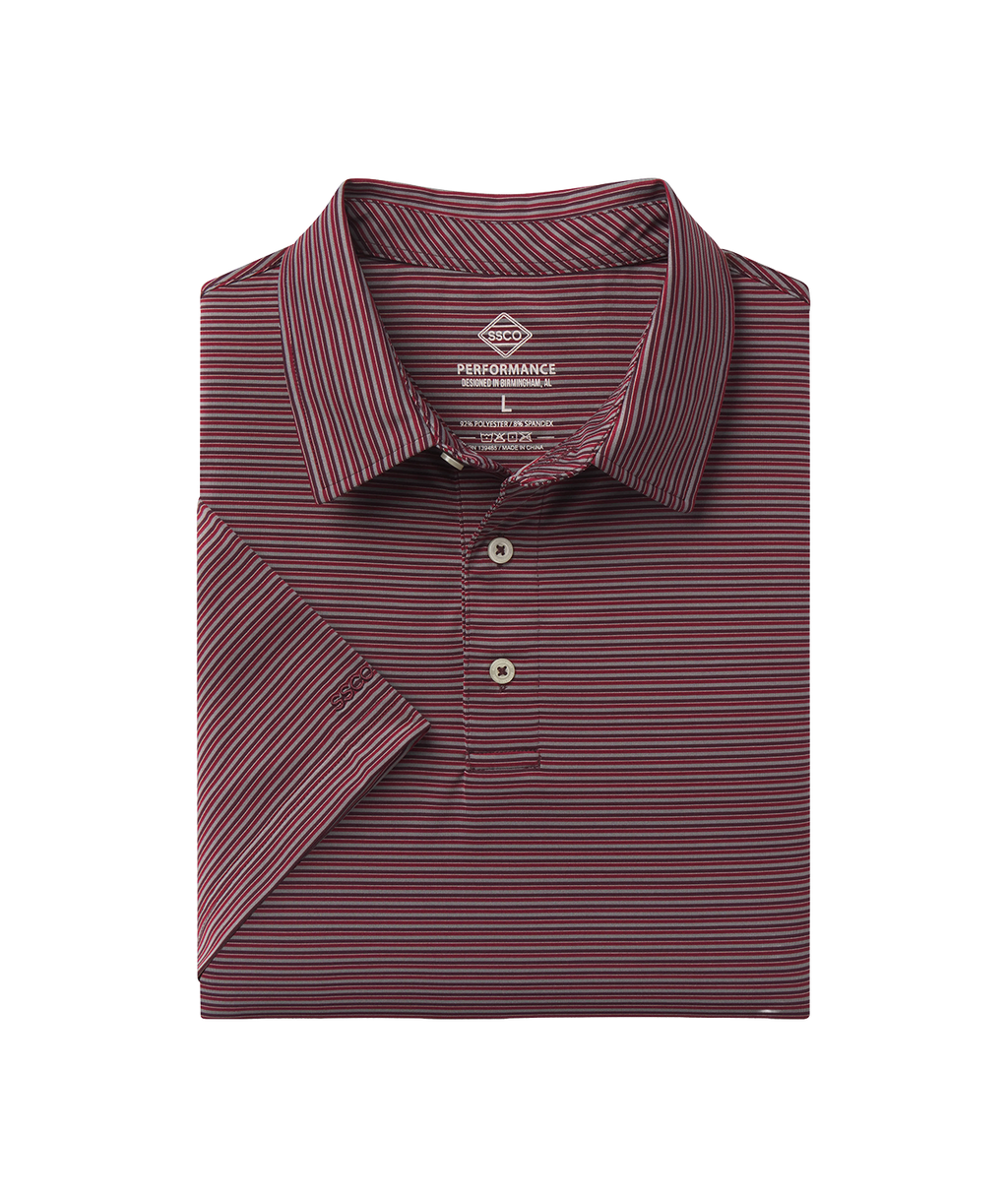 Gameday Performance Polo - Maroon